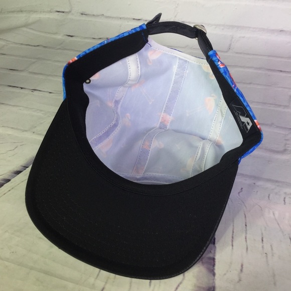 Brooklyn Zoo Flamingo Streetwear Strapback Hat - Picture 7 of 8